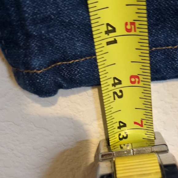 Halloween 🎃 Cowboy 🤠- Woody - Wrangler Men's Dark Blue Straight Jeans 29 X 32 - Picture 5 of 10